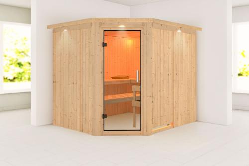 finská sauna KARIBU MALIN (85662)