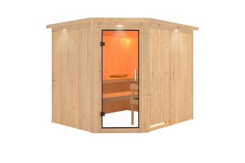 finská sauna KARIBU MALIN (85662)