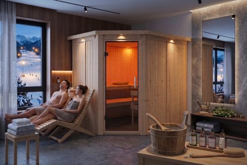 finská sauna KARIBU MALIN (85662)