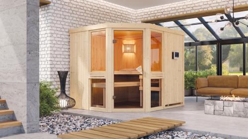 finská sauna KARIBU AMELIA 3 (66760)