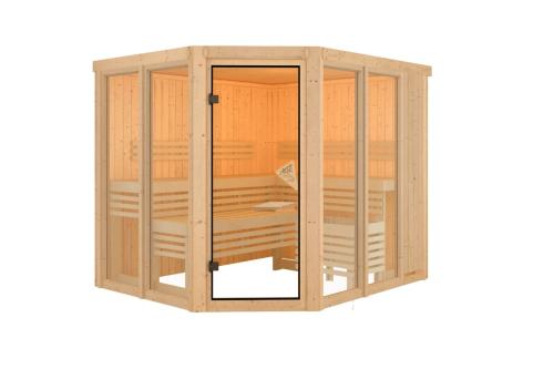 finská sauna KARIBU AINUR  (6098)