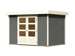 dřevěný domek KARIBU ASKOLA 4 (91430) terragrau - V228