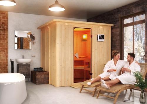 finská sauna KARIBU DARIA (53115)