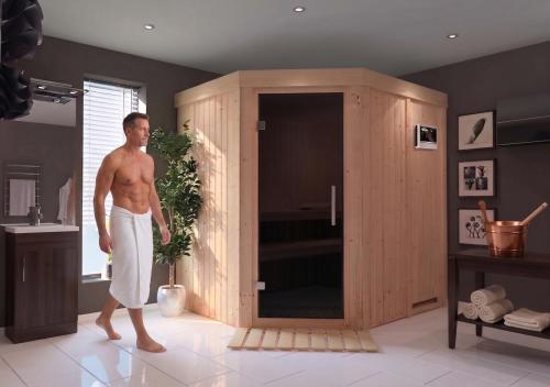 finská sauna KARIBU LILJA (85958)