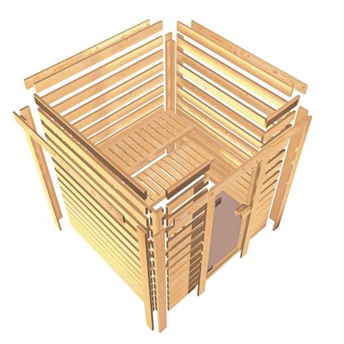 finská sauna KARIBU SANDRA (6161)