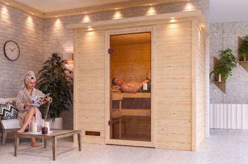 finská sauna KARIBU SELENA (6165)