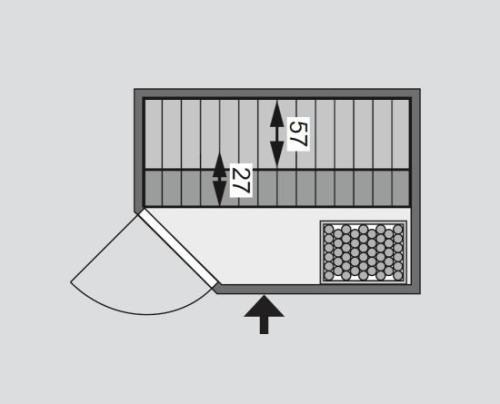 finská sauna KARIBU JELLA (6167)