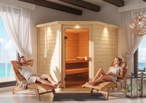 finská sauna KARIBU ELEA (6171)