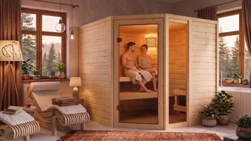 finská sauna KARIBU TABEA (6184)