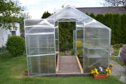 skleník LANITPLAST DOMIK 2,6x2 m PC 4 mm - V229