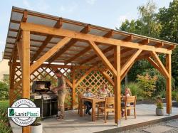 dutinkový polykarbonát MARLON FRW 10 mm bronz 2,10 x 4 m