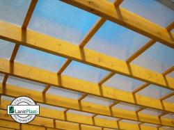 dutinkový polykarbonát MARLON SX 25 mm čirý 1,05 x 6 m