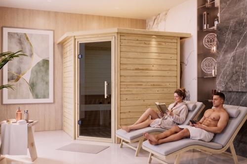 finská sauna KARIBU MIA (71442)