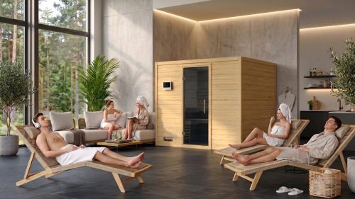 finská sauna KARIBU SONARA (75828)