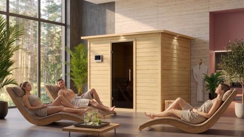finská sauna KARIBU SONARA (75827)