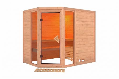 finská sauna KARIBU SINAJ 3 (62933)