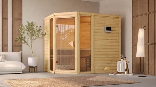 finská sauna KARIBU SINAJ 3 (62933)