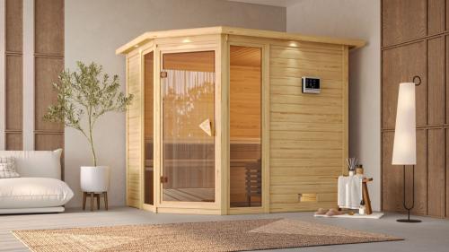 finská sauna KARIBU SINAJ 3 (63509)