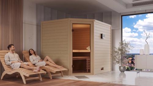 finská sauna KARIBU TANAMI (54467)