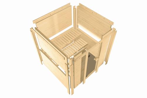 finská sauna KARIBU TANAMI (54467)