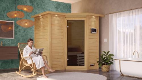 finská sauna KARIBU SAHIB 1 (75862)
