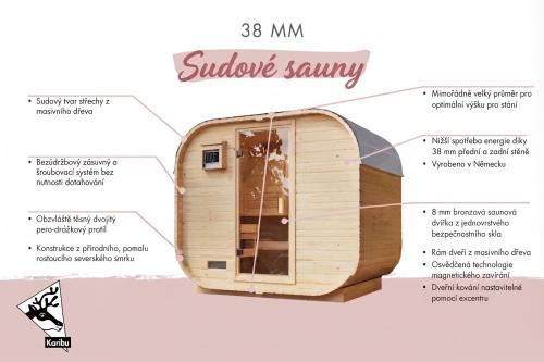 finská sauna KARIBU QUADRO 0 (66626)