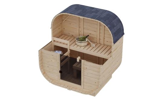 finská sauna KARIBU QUADRO 0 (66626)