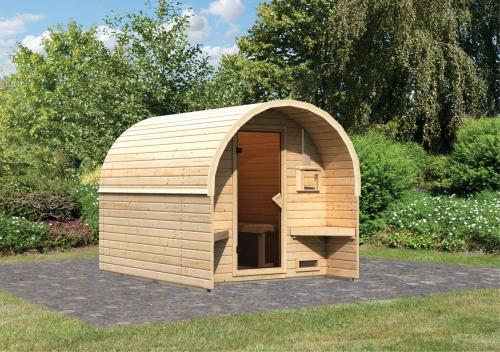 finská sauna KARIBU FASSHAUS 2 (27450)