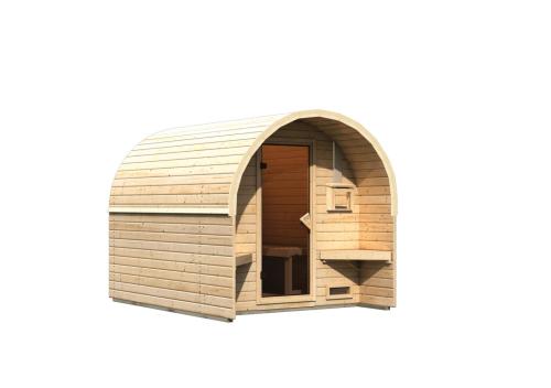 finská sauna KARIBU FASSHAUS 2 (27450)