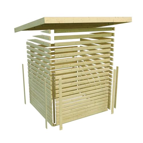 finská sauna KARIBU HYTTI 6 (66107) antracit