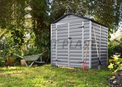 zahradní domek PALRAM SkyLight 6x4 šedý