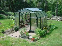 skleník RION HOBBY GARDENER NEW 8x8, 259 x 259 cm - VÝPRODEJ