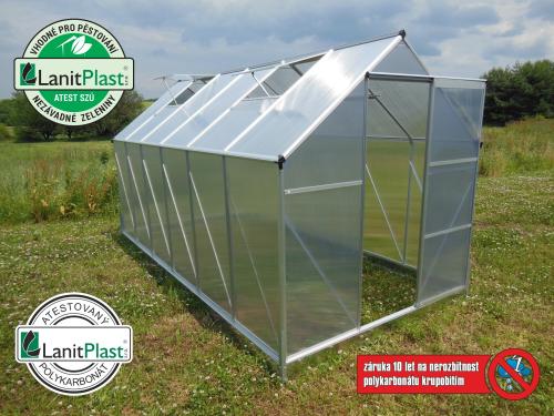 skleník LANITPLAST PLUGIN NEW 6x12 BASIC