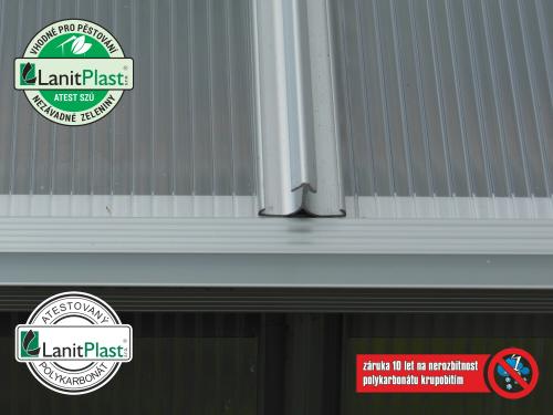 skleník LANITPLAST PLUGIN NEW 6x12 BASIC