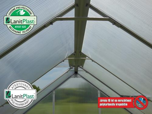skleník LANITPLAST PLUGIN NEW 6x12 BASIC