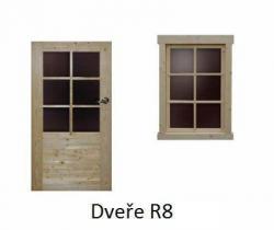 Dřevěný zahradní domek Solid THUN - dveře R8 (S8385)