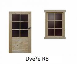 Dřevěný zahradní domek Solid PAU - dveře R8 (S8349)