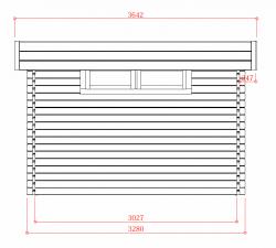 zahradní domek SOLID VIBORG S8994 R0