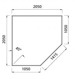 zahradní domek SOLID NANCY S8204 R0