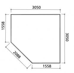 zahradní domek SOLID NANCY S8207 R0