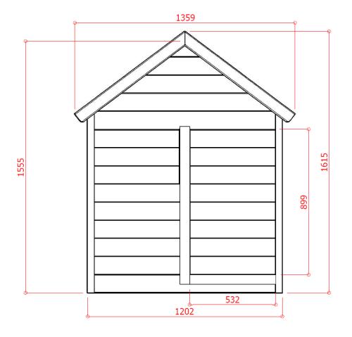 dětský domek SOLID PLAYHOUSE S8400