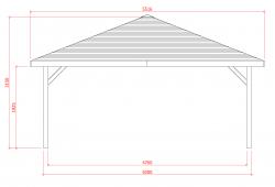SOLID PAVILION S7706 impregnovaný