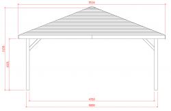 SOLID PAVILION S7706 impregnovaný