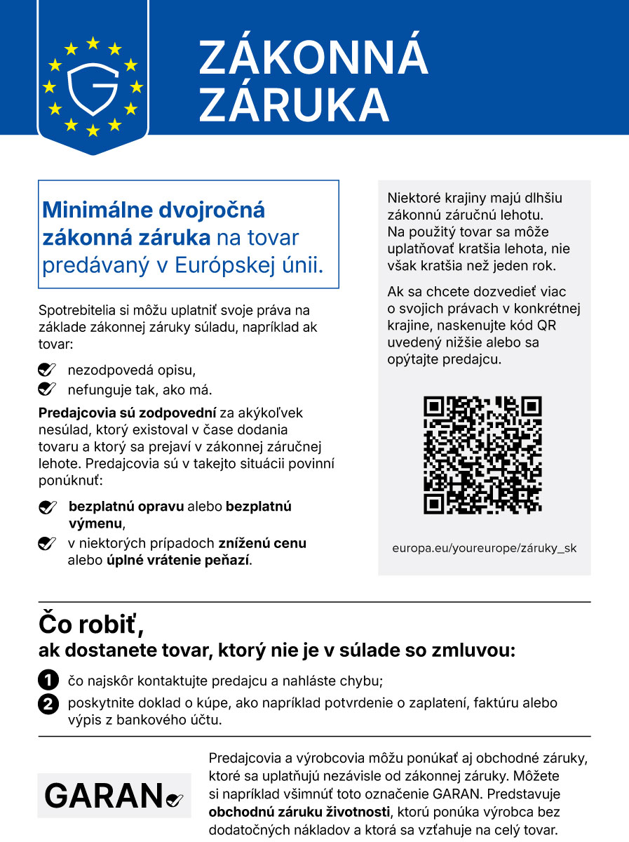 EU záruka EU záruka