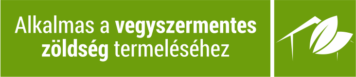Alkalmas a vegyszermentes zöldség termeléséhez.