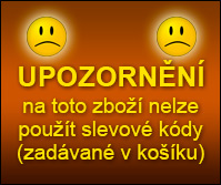 na tento produkt nelze uplatnit slevové kupóny